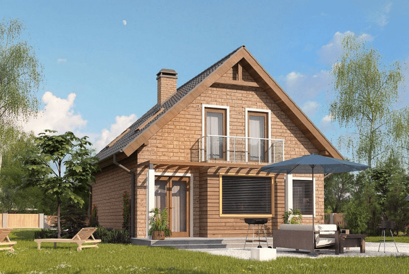 Проект каркасного дома Баффало