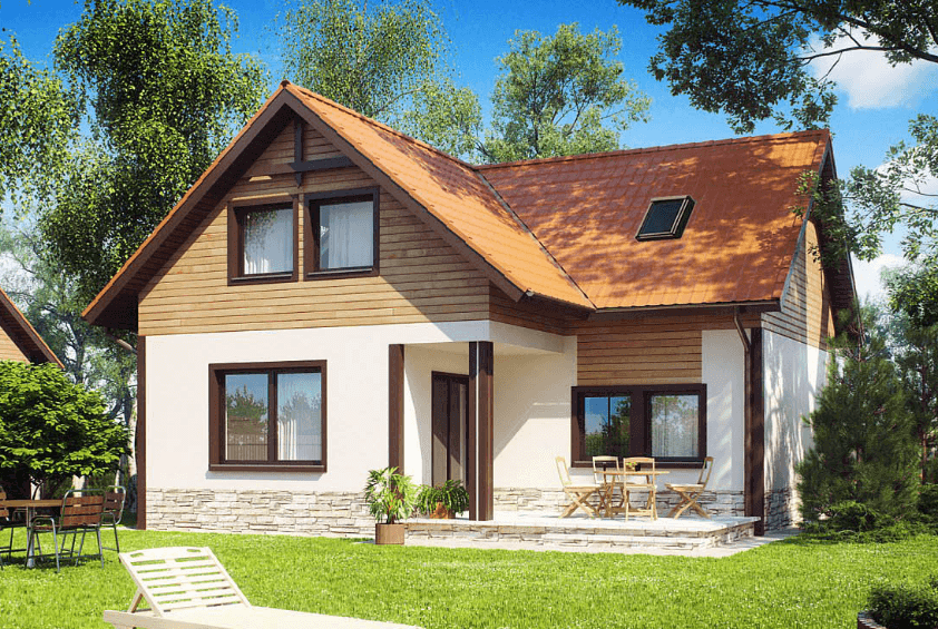 Проект каркасного дома Бакстон