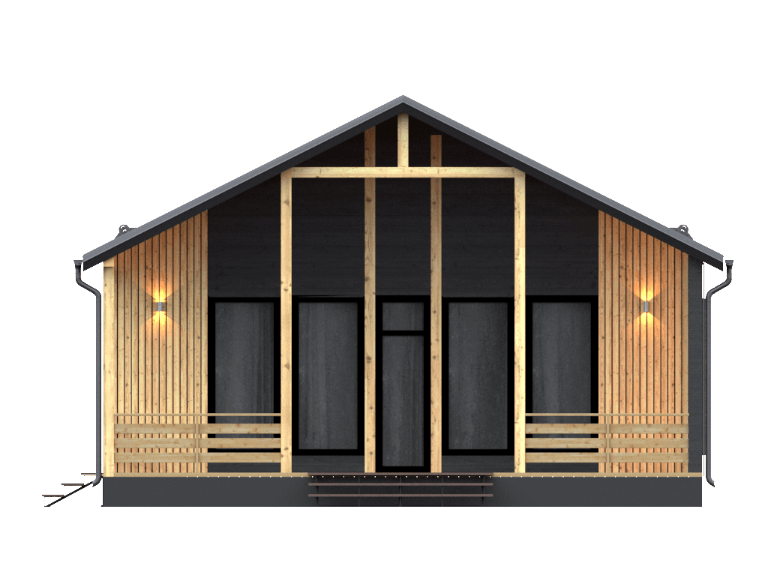 Проект каркасного дома Бьерн 2