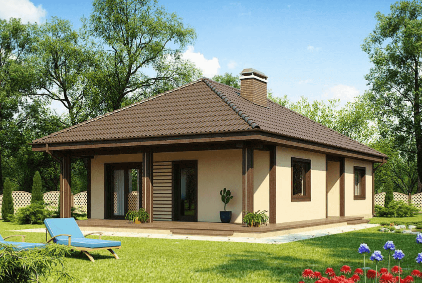 Проект каркасного дома Даллас