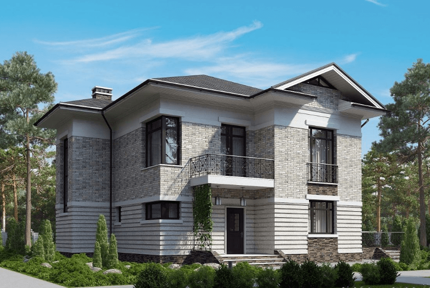 Проект каркасного дома Даллас