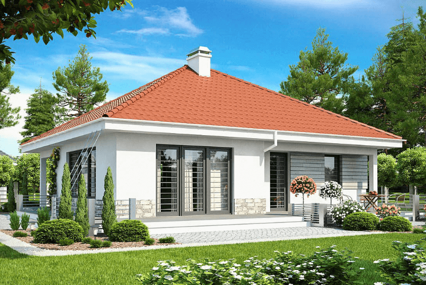 Проект каркасного дома Детроит