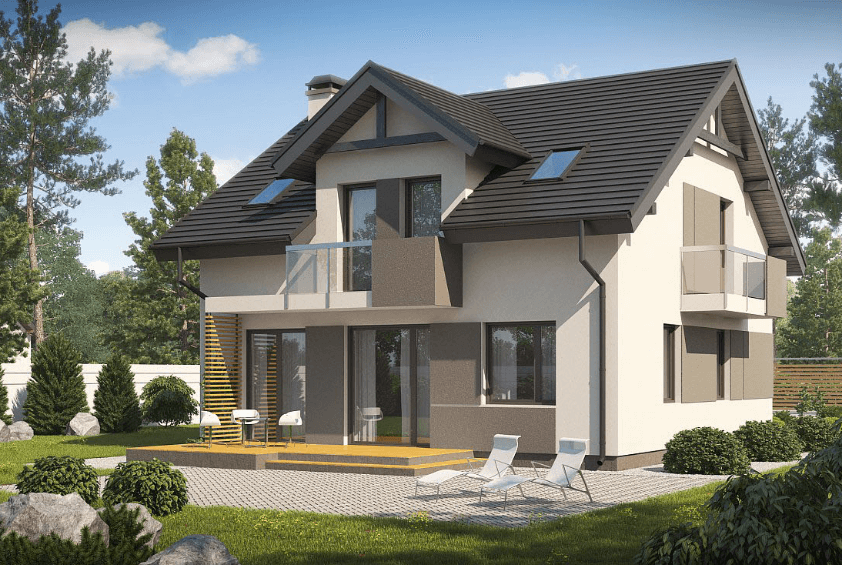 Проект каркасного дома Дуглас