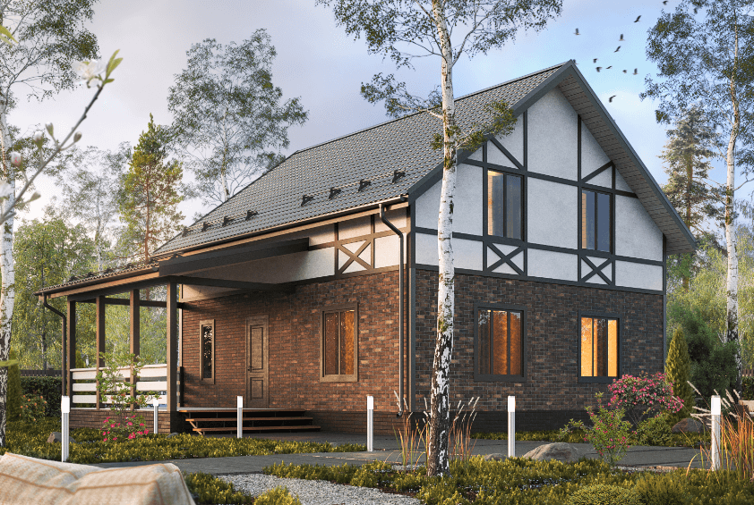 Проект каркасного дома Эссен