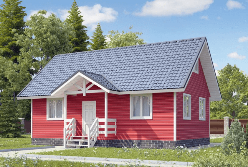 Проект каркасного дома Ирвинг