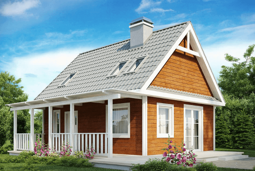 Проект каркасного дома Креско