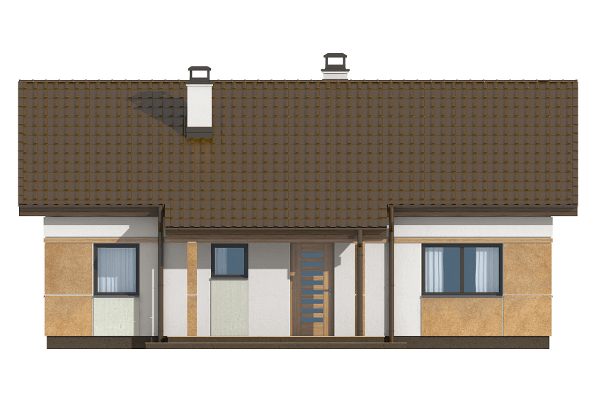 Проект каркасного дома Маклин 3