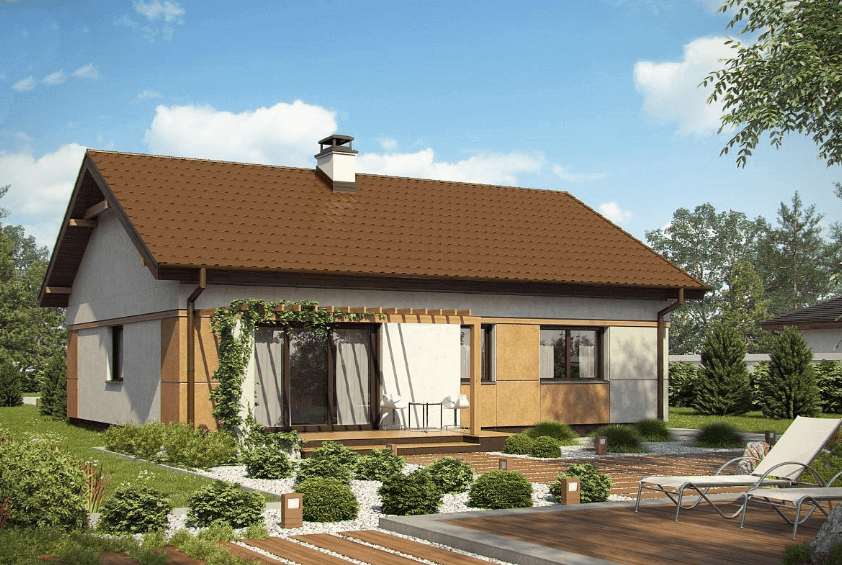 Проект каркасного дома Маклин