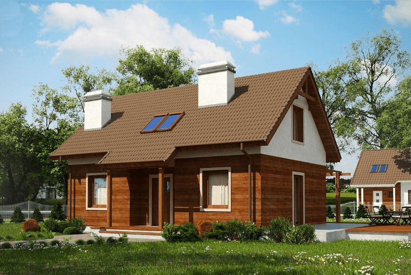 Проект каркасного дома Милфорд