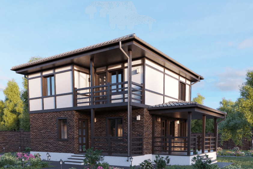 Проект каркасного дома Мортон