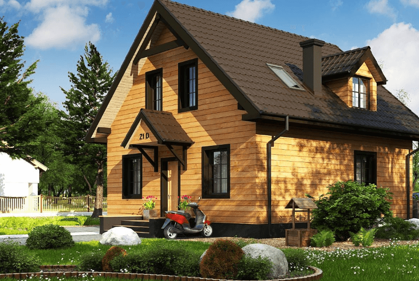 Проект каркасного дома Нашвил