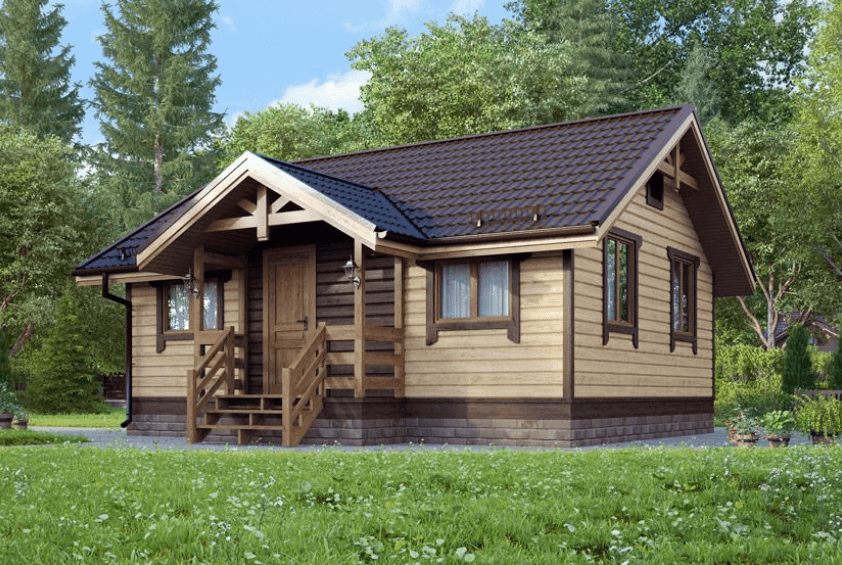 Проект каркасного дома Ньютон