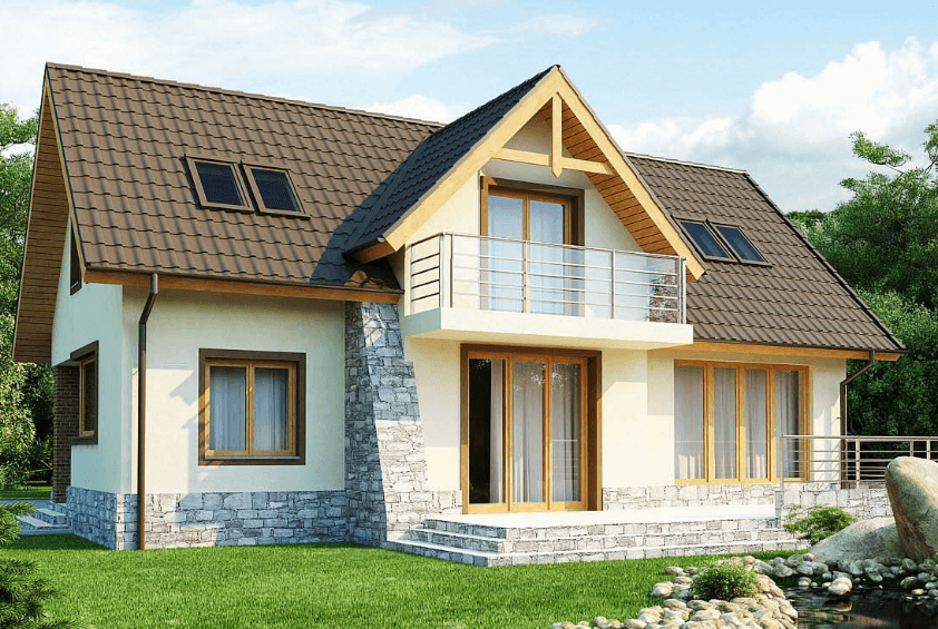 Проект каркасного дома Нортвилль