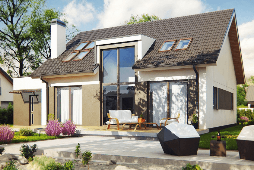 Проект каркасного дома Оровилл