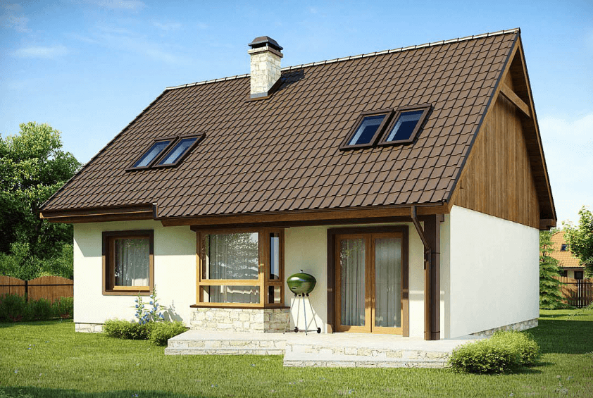 Проект каркасного дома Остего