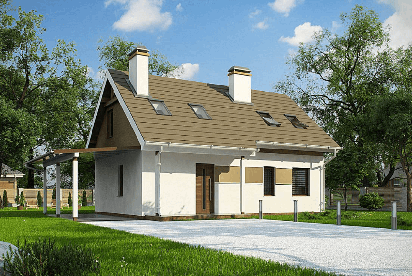 Проект каркасного дома Пауэлл