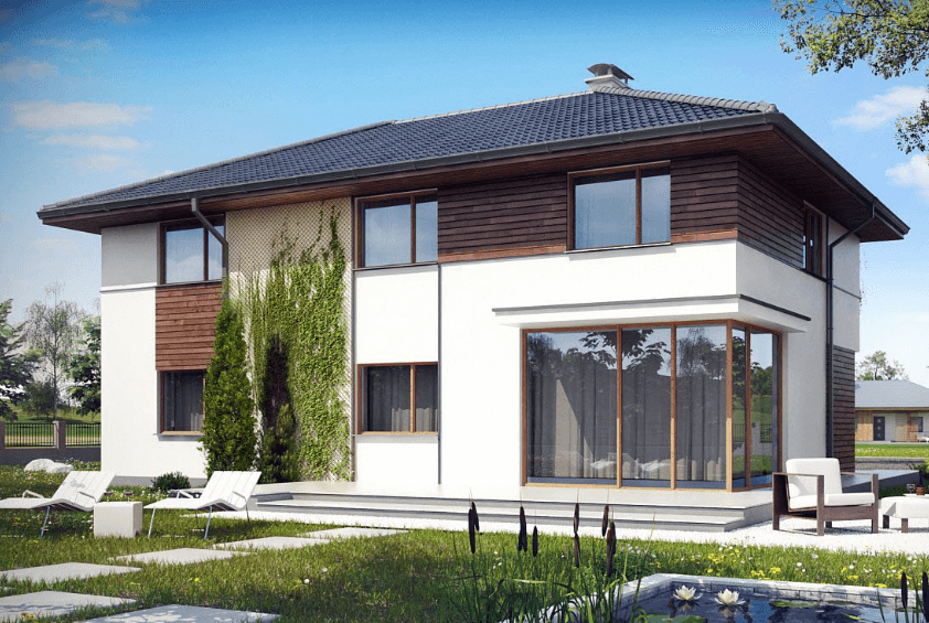 Проект каркасного дома Сан Диего