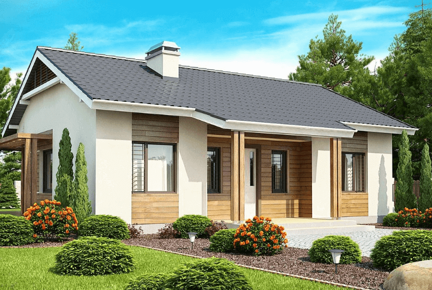 Проект каркасного дома Сиэтл план