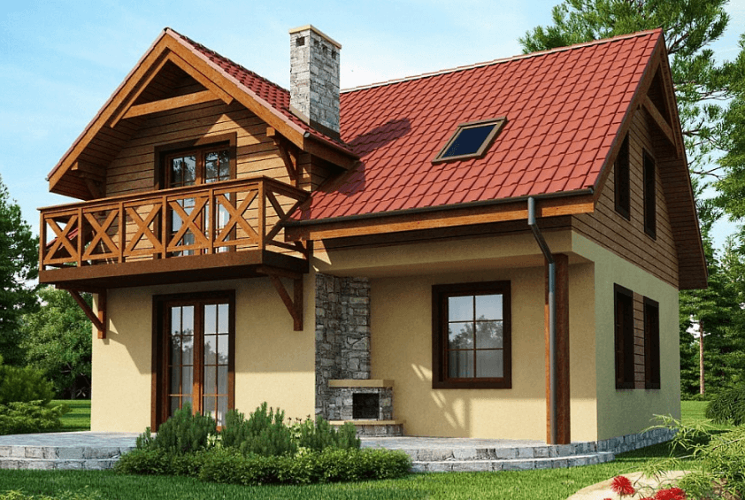 Проект каркасного дома Стемфорд