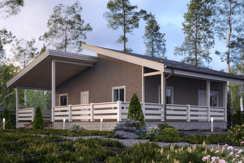 Проект каркасного дома Тахома