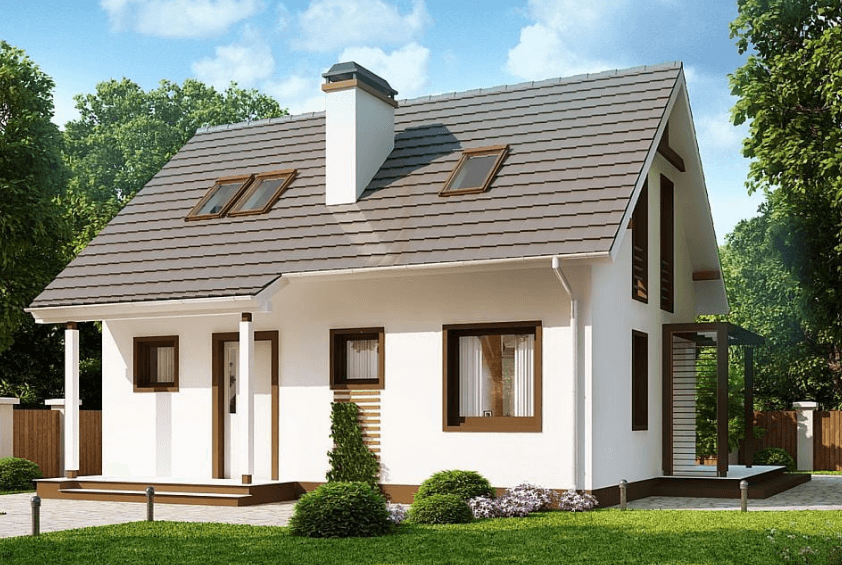 Проект каркасного дома Тоусон