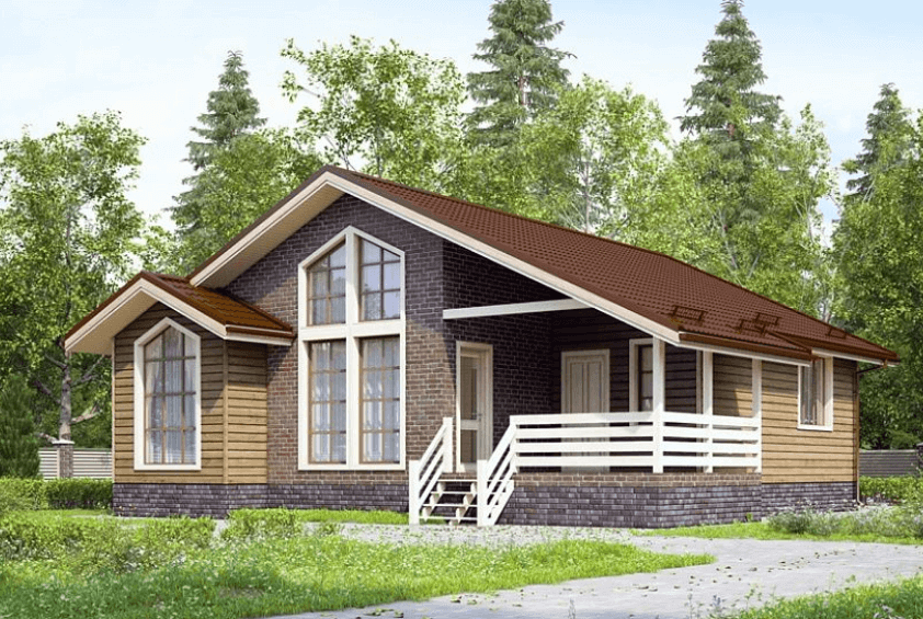 Проект каркасного дома Валенсия