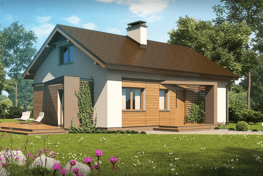 Проект каркасного дома Вилла Парк