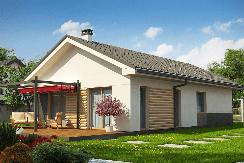 Проект каркасного дома Виллас-2