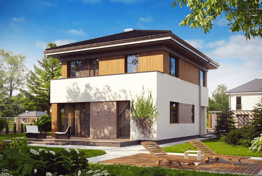 Проект каркасного дома Вирджиния