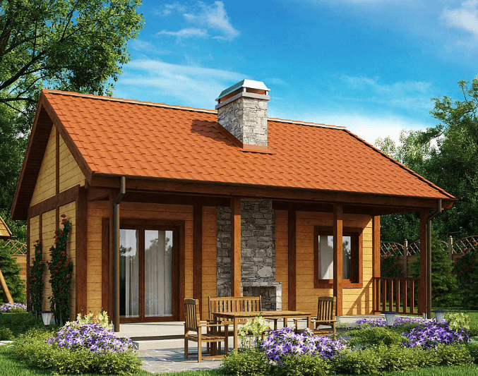 Проект каркасного дома Остин