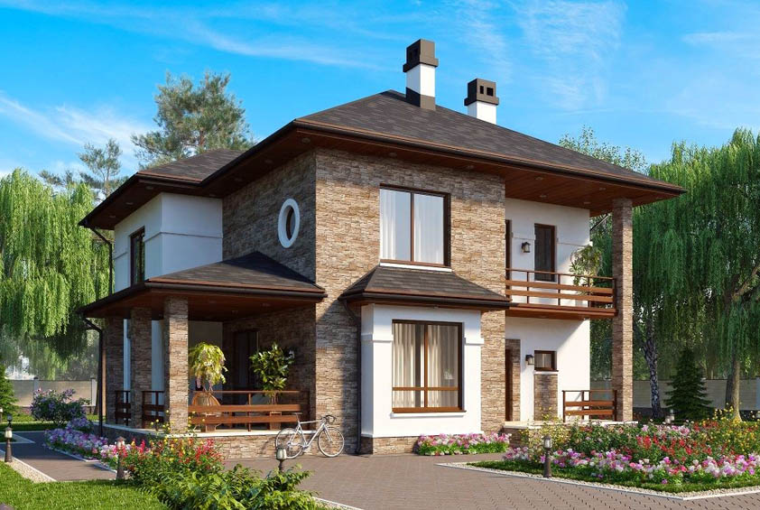 Проект каркасного дома Манчестер